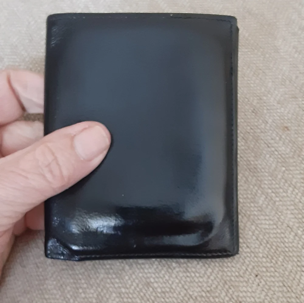 Coach Black Leather Wallet
